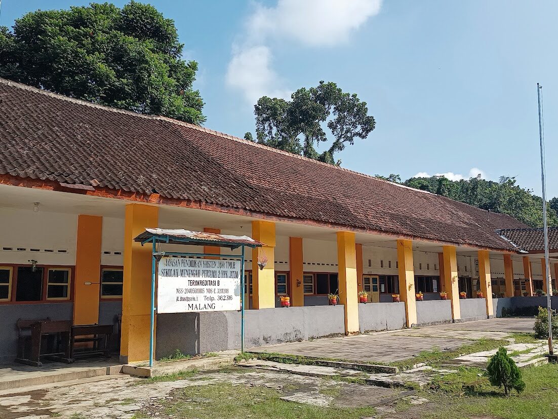 Een school in Oost-Java die Stichting Setia ondersteunt.